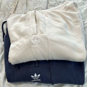 Two pair of Adidas sweatpants